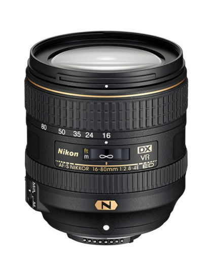 AF-S DX Nikkor 16-80mm f/2.8-4.0E ED VR