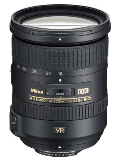 AF-S DX Nikkor 18-200mm  f/3.5-5.6G  ED VR II