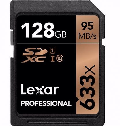 Lexar Professional SDXC 128GB 633x