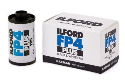 Ilford FP4 Plus 135-36 mustavalkofilmi