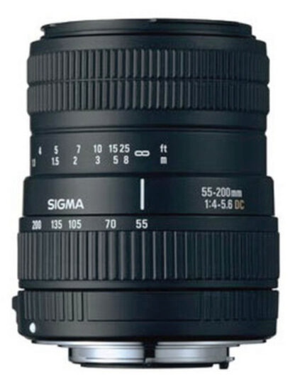 Sigma 55-200mm f/4.0-5.6 DC, Pentax K