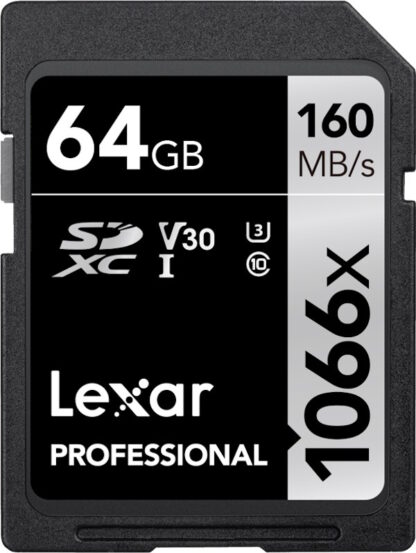 Lexar Professional SDXC 64GB 1066x