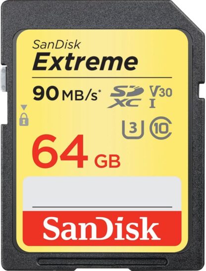 Sandisk Extreme SDXC 64GB UHS-I 90MB/S