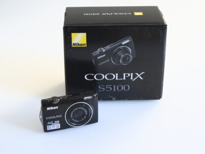 Nikon Coolpix S5100, käytetty (New Old Stock), Black