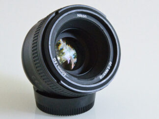 AF-S Nikkor 50mm f/1.8G, käytetty