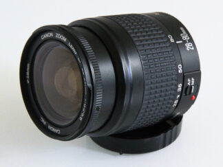 Canon EF 28-80mm f/3.5-5.6, käytetty