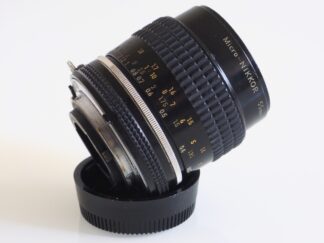 Micro-Nikkor 55mm f/2.8 AI-S, käytetty