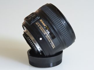 AF-S Nikkor 50mm f/1.8G, käytetty