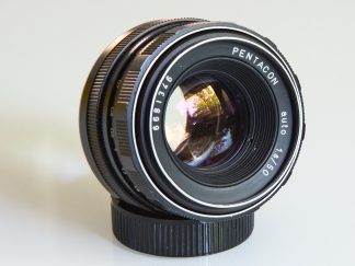 Pentacon auto 50mm f/1.8 (M42), käytetty