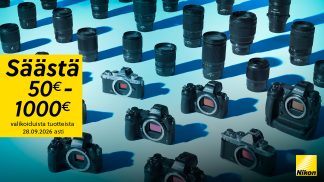 Nikon syyskampanja 28.8.-28.9.2026