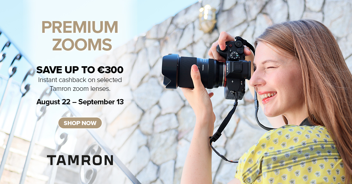 Tamron Instant Cashback 22.8.-13.9.2026