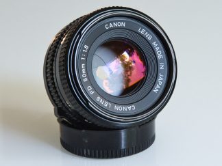 Canon FDn 50mm f/1.8, käytetty